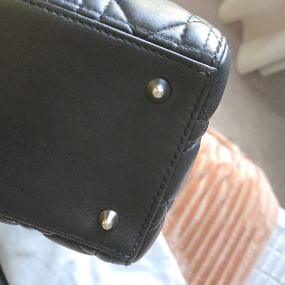 Lady Dior Medium Bag Lamb Leather - Picture 12 of 17